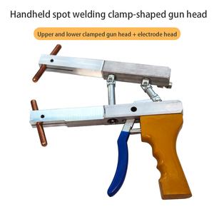 Cabezal <span class=keywords><strong>de</strong></span> <span class=keywords><strong>pistola</strong></span> con <span class=keywords><strong>forma</strong></span> <span class=keywords><strong>de</strong></span> abrazadera <span class=keywords><strong>de</strong></span> <span class=keywords><strong>soldadura</strong></span> por puntos <span class=keywords><strong>de</strong></span> latón <span class=keywords><strong>de</strong></span> mano para usar con máquina soldadora por puntos - Product Image 5