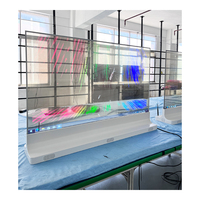 Panneaux OLED transparents sur mesure pour les installations architecturales d'ascenseurs Visuels ultra-clairs Fonction d'affichage d'animation