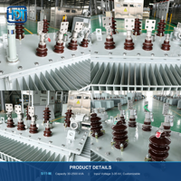 Transformateur de distribution triphasé immergé dans l'huile 100 kVA 300 kVA 400 kVA 630 kVA 10 kV 33 kV vers 400 V 50/60 Hz IEC 60076 pour sous-station
