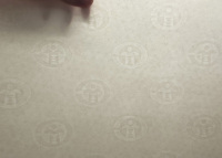 Papier personnalisé 75% coton 25% lin amélioré par fibre pour les feuilles d'archives imprimées offset et l'utilisation durable de carton