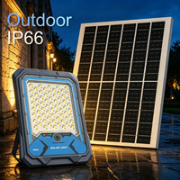 Projecteur solaire LED intelligent RONSE pour extérieur, IP66, avec caméra de surveillance SMD, contrôle à distance par application, haute luminosité pour jardin et cour