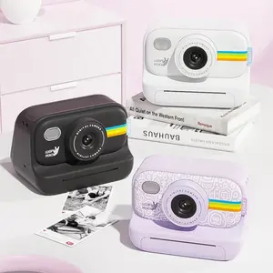 2024 Factory New Kids Instant Camera 1080P 2.0 Screen Digital Camera Mini Children Digital Print Camera