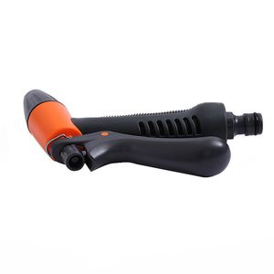Adjustable Water Gun Orange TPR Nozzle Manual Operation For Garden Car Washing Plant Watering - Product Image 3
