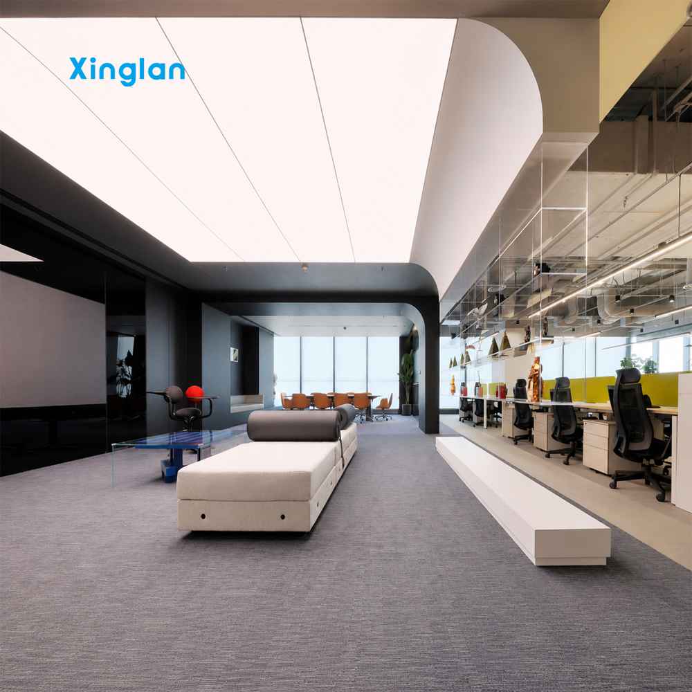 Stretch Ceiling Fabric, PVC Stretch Ceiling Film, Fabric Light Boxes, Membrane Ceilings Suitable for Reception Areas