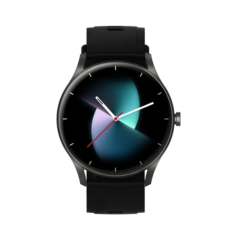 Lorrington 1.28 inç büyük ekran moda smartwatch su geçirmez erkekler kadınlar reloj fitness akıllı kol saati