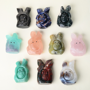 Hade Made Natural Healing <b>Crystal</b> Animal Crafts Stone Carvings and Sculptures Owl for Decoration - Product Image 1