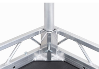 Plate-forme portative de podium d'étape de litedeck de scène en aluminium d'événement mobile de Kindawow