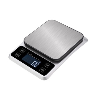 Báscula de Cocina de Alta Precisión para Alimentos, Mini Plataforma de 10 kg, Báscula de Gramos con Precisión de 0.1 g, Báscula de Cocina de Acero Inoxidable con Protección Contra Sobrecargas - Product Image 1