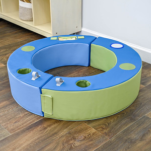 Siège en mousse souple pour bébé et tout-petit, jouet éducatif unisexe, forme géométrique, structure d'escalade intérieure - Product Image 1