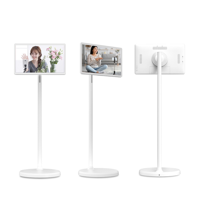 Floor-standing Movable 21.5" FHD 1080P 4K 120Hz Built-in Battery Touch Screen Portable Android Smart Tv LCD LED Home Television