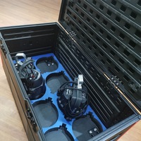 Flight Cases de Transport Robustes en Plastique PEHD Légers Étanche Portables pour Stockage et Exposition-Personnalisables