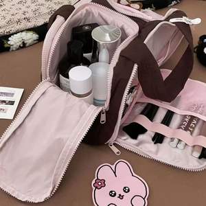 Bolsa de <span class=keywords><strong>Maquillaje</strong></span> Impermeable de Gran Capacidad, Organizador de Cosméticos de Poliéster, Neceser de Viaje para Mujeres, Viajes de Negocios - Product Image 2
