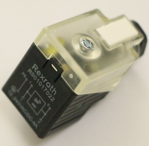 R901017022 3P Z5L M 12-240V SPEZ ปลั๊กเชื่อมต่อไฮดรอลิกโซลินอยด์พร้อมไฟ LED 12-240V ของแท้จากโรงงาน - Product Image 2