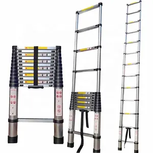 Safety Folding Ladde 6.2m Aluminum Climbing Telescopic Ladder