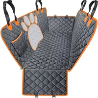 Housse de siège arrière imperméable en cuir solide pour animaux de compagnie, protection de siège avant SUV, tapis hamac antidérapant, coussin auto pour chiens et chats