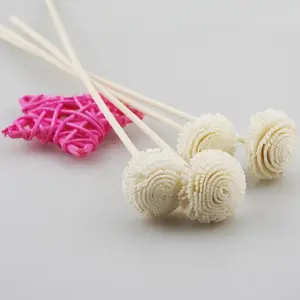 Bán Buôn Chất Lượng Tốt Nhất Bán Hàng Nóng Handmade Sola Gỗ Hoa Sậy Khuếch Tán Stick Với Mây Bóng Hoa