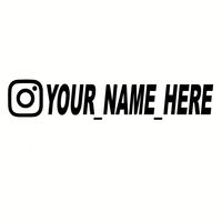 Autocollants en vinyle tendance pour moto et voiture, idéaux pour Instagram, Facebook, YouTube, Pegatinas Coche
