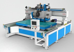 Machine à rainurer de haute précision pour grille rainurée avec mécanisme de réglage d'angle et routeur pour planches de terrasse, pour l'exportation - Product Image 2