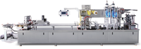 Machine d'emballage sous blister automatique haute vitesse DPP420 pour comprimés et bonbons, en aluminium et plastique, avec système rouleau-à-rouleau