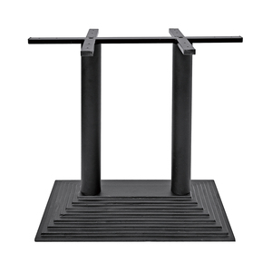 Industrial Steel <b>Garden</b> <b>Table</b> Base Outdoor Furniture Durable Metal Frame Waterproof Weather Resistant for Patio Set - Product Image 4