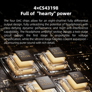 FiiO M21 Android 13 lettore musicale ad alta risoluzione <span class=keywords><strong>MP3</strong></span> con Snapdragon 680, CS43198 * 4 DACs, 950mW ad alta potenza di uscita, PEQ - Product Image 4