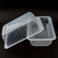 Contenants d'emballage alimentaire jetables en plastique de haute qualité, fabriqués en PP/PET, pour les produits alimentaires des supermarchés