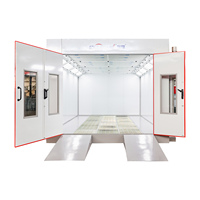 Vente directe d'usine : Cabine de peinture automatique à LED pour voitures, cabine de peinture en spray pour conteneurs