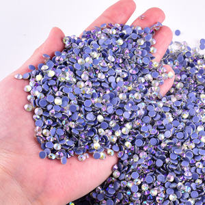 โบโบฮู คริสตัลติดเสื้อผ้าทรงกลมแบบฮอตฟิกซ์ ขนาด SS6-SS30 สีพิเศษ ขายดีที่สุด - Product Image 2