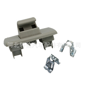 Mercedes-Benz Sun Visor Bracket A1668100012 Roof Mount Plastic <b>Hook</b> <b>Clip</b> - Product Image 3