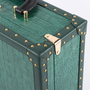 Set di valigie di lusso impermeabili Premium Unisex con fodera in pelle scamosciata - Product Image 3