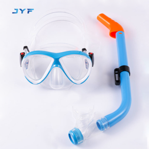 JYF merek populer 120 derajat bidang pandang menyelam peralatan Bawah Air kacamata menyelam Skuba <span class=keywords><strong>Snorkel</strong></span> <span class=keywords><strong>Set</strong></span> <span class=keywords><strong>Snorkel</strong></span> anak-anak - Product Image 5