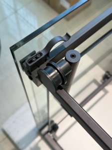 SUS 304 Frameless Modern Bathroom <strong>Shower</strong> Box Folding Door <strong>System</strong> 8mm Glass Durable Silent Rollers Hardware Accessories - Product Image 3