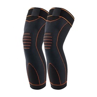 Manchons de compression longs pour jambes entières, protège-jambes pour hommes et femmes