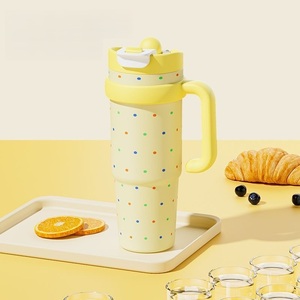 ขวดน้ำความจุขนาดใหญ่316แก้วกาแฟเก็บความร้อนเด็กผู้หญิงถ้วยใส่น้ำแข็งสุดสร้างสรรค์สีสันสดใสของขวัญสำหรับธุรกิจการเดินทางใหม่สำหรับการตั้งแคมป์ - Product Image 2