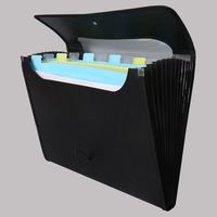 Shlan - Carpeta de Acordeón Personalizable Tipo Bolso, Tamaños A4/A5/A6; Carpeta para Documentos de Tela con Impresión UV, 13 Compartimentos, Archivador de PP