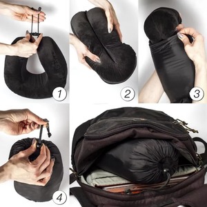 New Arrival U Shaped Neck Pillow Soft Travel Cushion Portable Head Support Pillow for Airplane Car Bus Office Wholesale - Product Image 2