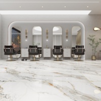 Carreaux de sol en céramique 750x1500 pour villas et salles de bain, carreaux grand format antidérapants à motifs avec finition effet pierre luxueuse