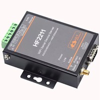YOINNOVATI HF2211 Serveur de périphériques série WiFi, convertisseur RS232/RS485/RS422 vers WiFi Ethernet, module avec prise EU