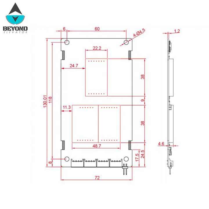 Elevator Display MCTC-HCB-R600 - Monarch Control System