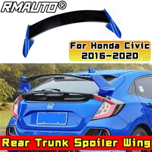 สปอยเลอร์หลังสำหรับ Honda Civic รุ่นที่ 10 ปี 2016-2020 แบบ Hatchback ชุดแต่งสปอยเลอร์หลังทำจากพลาสติก ABS สำหรับฝากระโปรงท้ายรถยนต์ ปีกหลัง ชิ้นส่วนภายนอก - Product Image 1