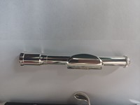 Large Wooden Flute with Short Body in C Key Instrument in Stock Flute Wind Instrument
