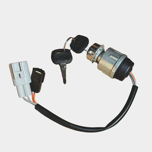 กุญแจล็อคสวิตช์จุดระเบิดแบบ JK405C-1สำหรับรถยกไฟฟ้าแบตเตอรี่ลิเธียมเริ่มต้นด้วยกุญแจและชุดสายไฟ - Product Image 5