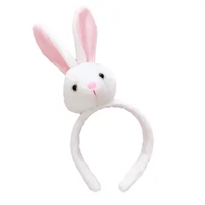 प्यारा कॉस्टयूम पार्टी हेडबैंड बच्चों के लिए सबसे अच्छा गुणवत्ता Fabtic बनी खरगोश कान Hairband