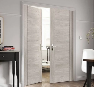 UL lista interior de madera maciza de roble 30 minutos para fuego de <span class=keywords><strong>la</strong></span> puerta de madera - Product Image 6