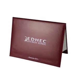 Tùy chỉnh A4 kích thước các tông bằng tốt nghiệp bìa các tông giấy chứng nhận chủ thư mục cho tốt nghiệp nộp hồ sơ sản phẩm - Product Image 1