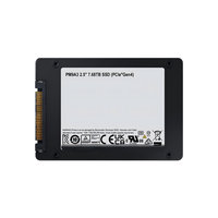 MZQL27T6HBLA‑00A07 7.68T Enterprise U.2 PCIe4.0 NVMe 2.5 Inch SFF Penyimpanan Berkinerja Tinggi Intensif Baca Untuk Data Server SSD