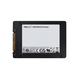 MZQL27T6HBLA‑00A07 7.68T Enterprise U.2 PCIe4.0 NVMe 2.5 นิ้ว SFF หน่วยจัดเก็บข้อมูลประสิทธิภาพสูงแบบอ่านหนักสำหรับข้อมูลเซิร์ฟเวอร์ SSD - Product Image 4
