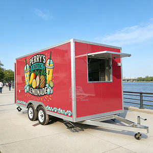 Carrito de Comida, Remolque de Comida Móvil, Remolque de Café, Carrito de Comida Rápida Móvil, Remolque de Venta Ambulante, Remolque de Catering para Negocios - Product Image 3