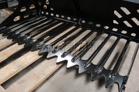 Mini Loader Round Bar Rake Ember MS-0718