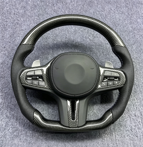 <span class=keywords><strong>Volante</strong></span> de Fibra de Carbono Real Calefactado, Totalmente Personalizado, para BMW Serie 3 G20, M3, M4, G80, G82, G83, G2x, G28, M340i, M440i, M Sport, <span class=keywords><strong>G29</strong></span> - Product Image 2